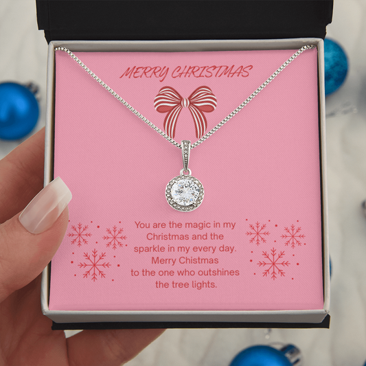 MERRY CHRISTMAS HOPE NECKLACE ~ YOU ARE THE MAGIC IN MY CHRISTMAS