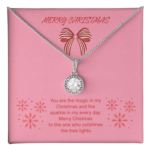 MERRY CHRISTMAS HOPE NECKLACE ~ YOU ARE THE MAGIC IN MY CHRISTMAS