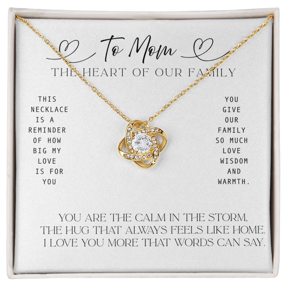 Meaningful Necklace Gift for Mom – Love, Wisdom, and Warmth