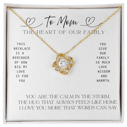 Meaningful Necklace Gift for Mom – Love, Wisdom, and Warmth