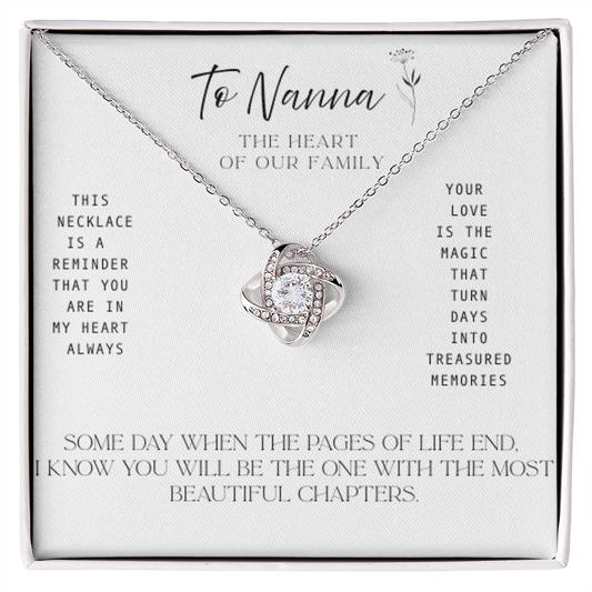 To Nanna – The Heart of our Family