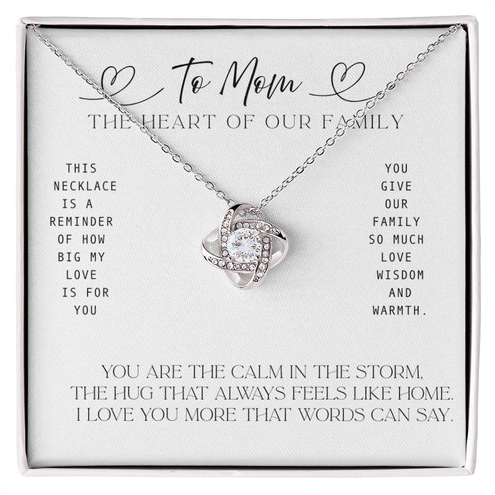 Meaningful Necklace Gift for Mom – Love, Wisdom, and Warmth
