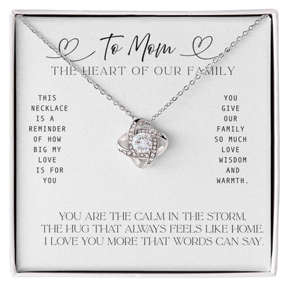 Meaningful Necklace Gift for Mom – Love, Wisdom, and Warmth