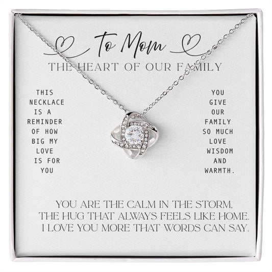 Meaningful Necklace Gift for Mom – Love, Wisdom, and Warmth