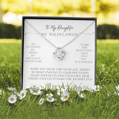 "Daughter Necklace Gift – Sunshine, Pride, and Adventure (From Mum)