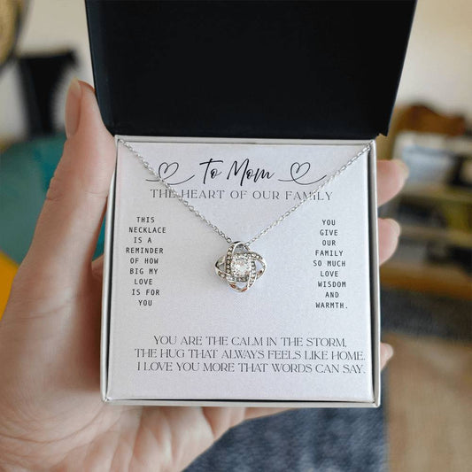 Meaningful Necklace Gift for Mom – Love, Wisdom, and Warmth