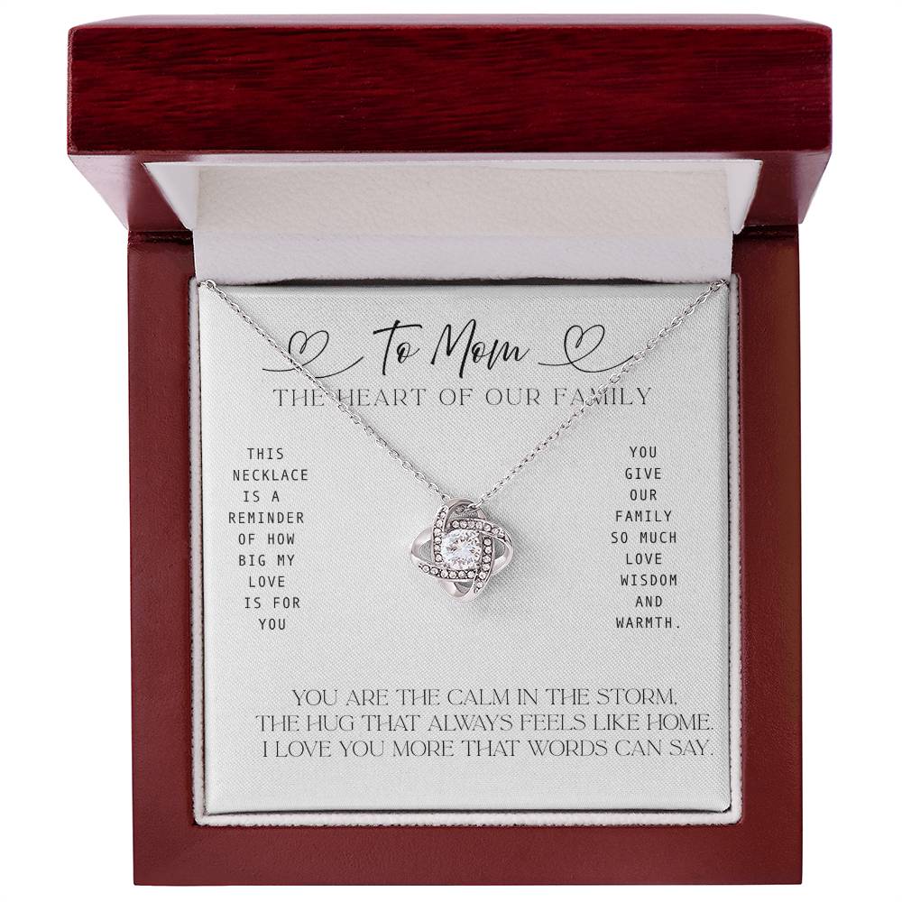 Meaningful Necklace Gift for Mom – Love, Wisdom, and Warmth