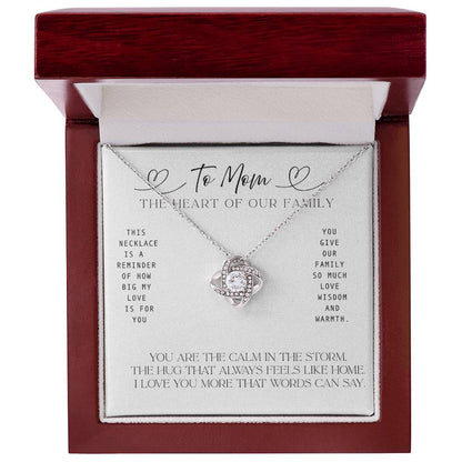 Meaningful Necklace Gift for Mom – Love, Wisdom, and Warmth