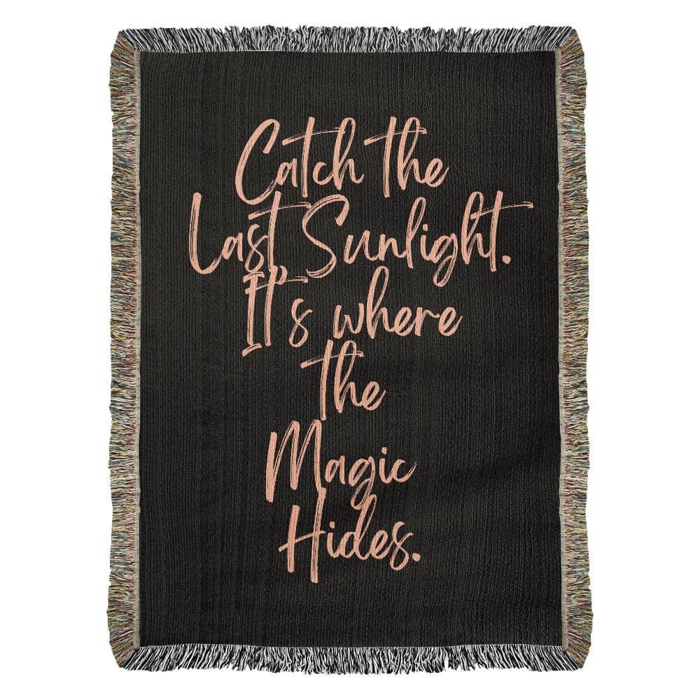 Sunlight Heirloom Woven Blanket