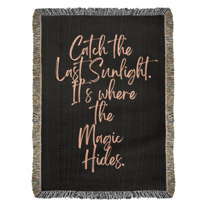 Sunlight Heirloom Woven Blanket