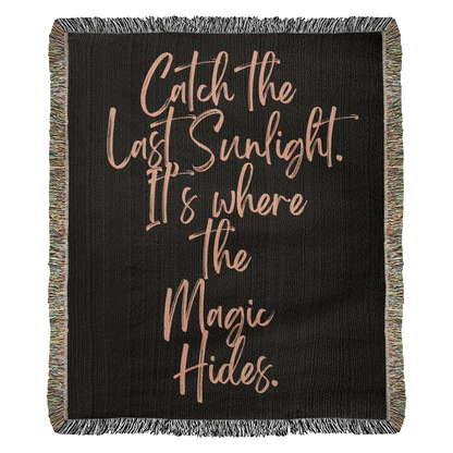 Sunlight Heirloom Woven Blanket