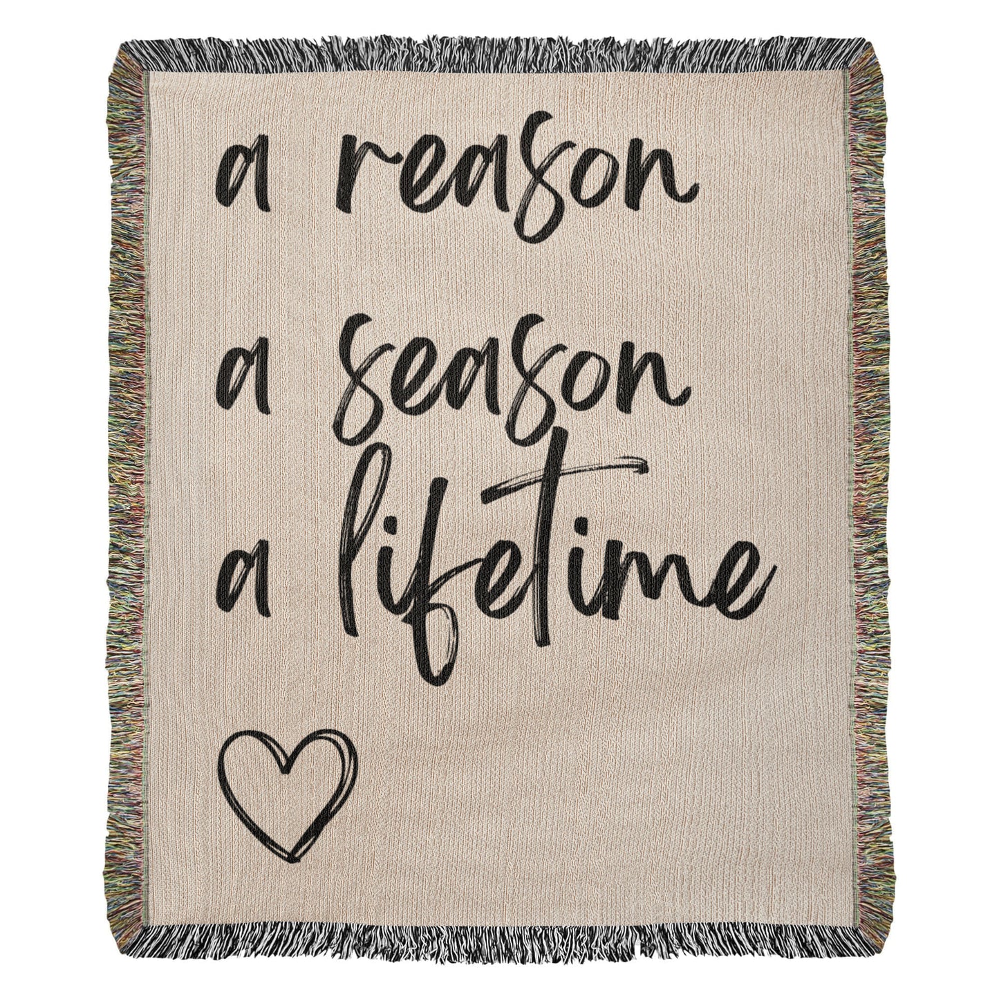 SEASON woven cotton blanket