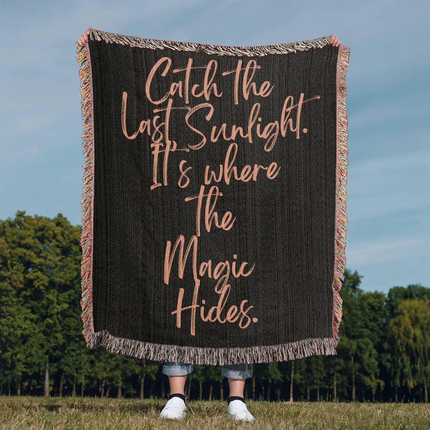 Sunlight Heirloom Woven Blanket