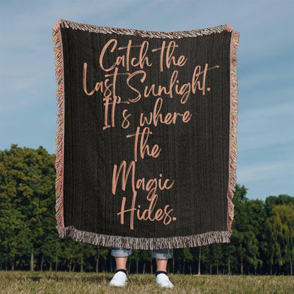 Sunlight Heirloom Woven Blanket