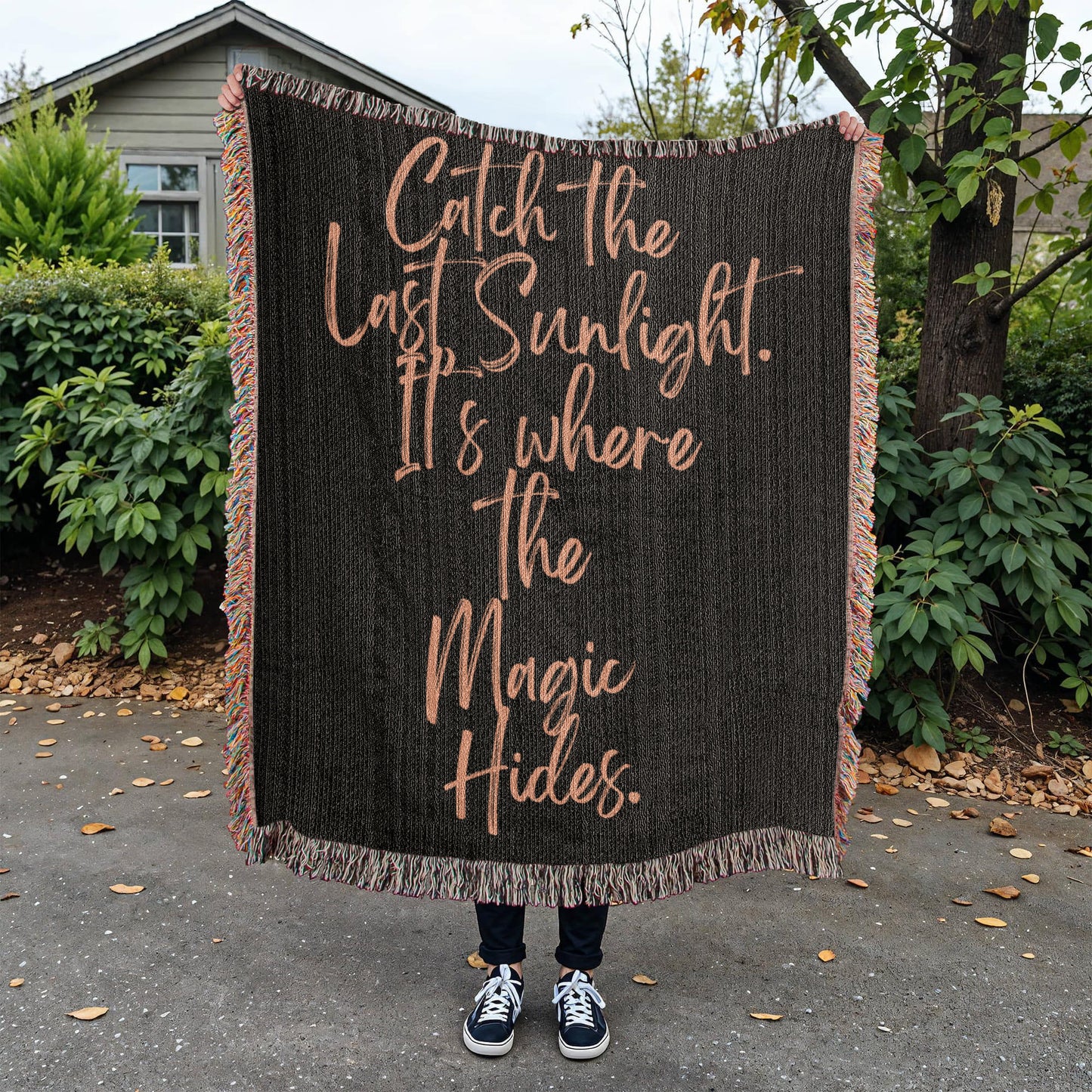 Sunlight Heirloom Woven Blanket