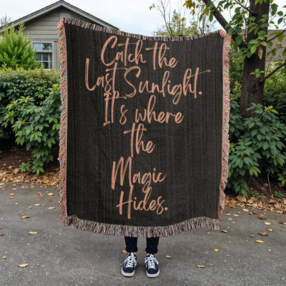 Sunlight Heirloom Woven Blanket