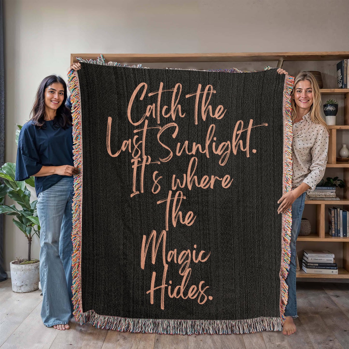 Sunlight Heirloom Woven Blanket