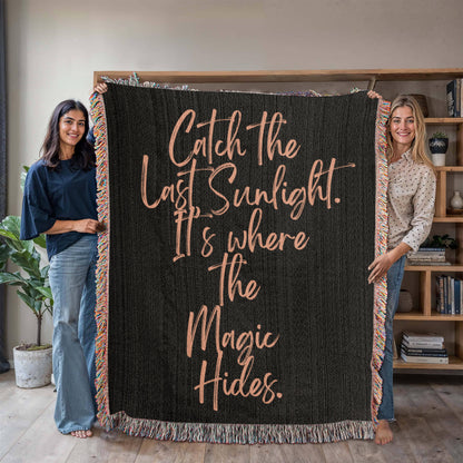 Sunlight Heirloom Woven Blanket