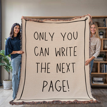 ONLY YOU CAN Heirloom blanket