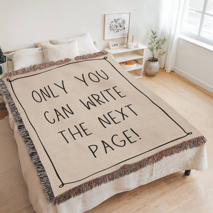 ONLY YOU CAN Heirloom blanket